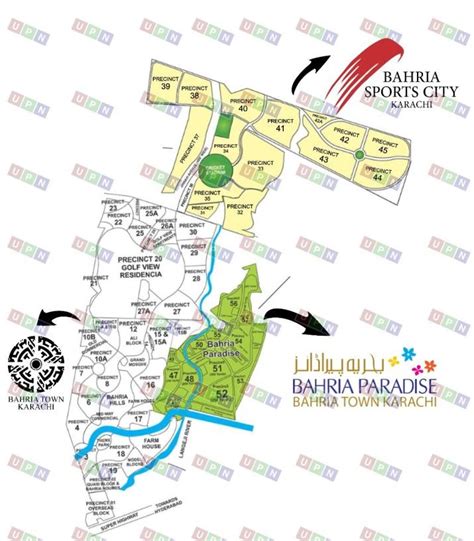 Bahria Town Karachi Map