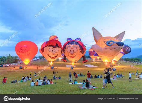 Taiwan International Balloon Festival In Luye Gaotai Stock Photo By