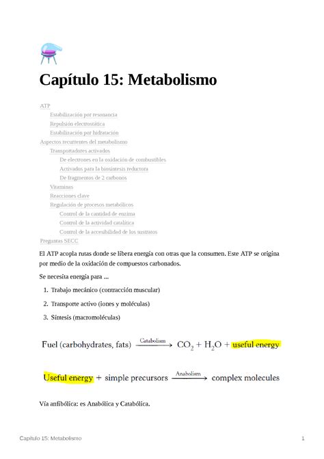 SOLUTION Metabolismo Bioqu Mica Stryer Studypool