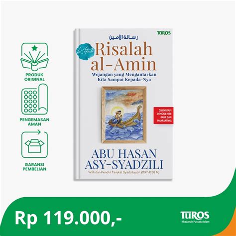 Jual Rene Turos Risalah Al Amin Hc Turos Pustaka Kitab Tasawuf