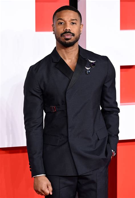 Michael B Jordan And Jonathan Majors At The CREED III London Premiere