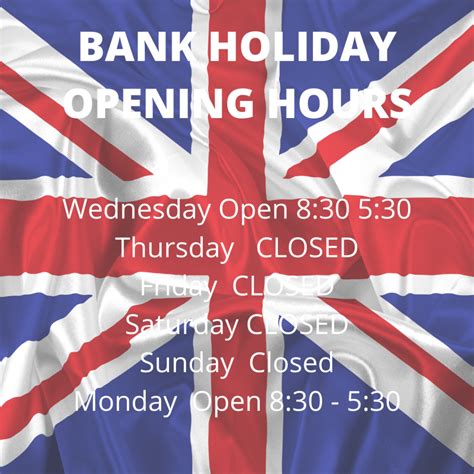 Bank Holiday Opening Hours Premier Mot Training