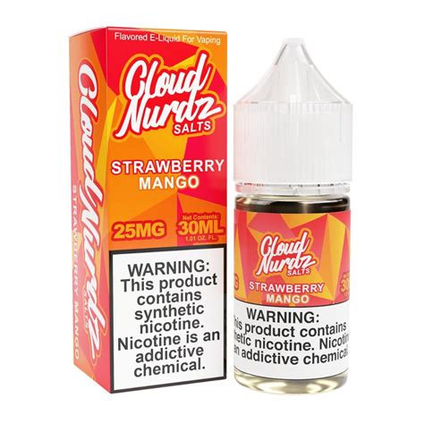 Cloud Nurdz Tfn Sour Watermelon Strawberry E Liquid 100 Ml Store