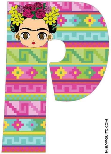 Gratis Abecedario De Frida Kahlo Mi Barquito