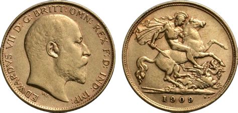 Grossbritannien Half Sovereign Edward Vii Sehr Sch N Ma Shops