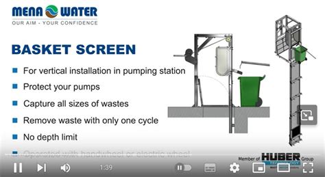 Basket Screen Water And Wastewater Treatment