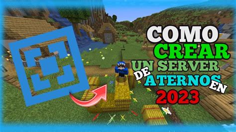 COMO CREAR UN SERVIDOR DE MINECRAFT EN ATERNOS EN 2023 Minecraft