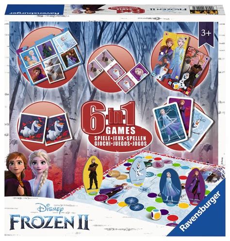 Disney: Frozen 2 - 6-in-1 Games | Board Game | at Mighty Ape Australia