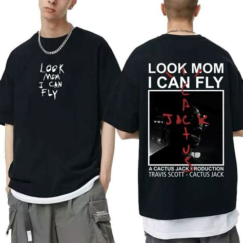 Look Mom I Can Fly Travis Scott T Shirt Teepital Everyday New