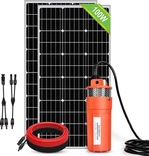 Buy Eco Worthy Solar Well Pump Kit V Solar Water Pump Pcs W