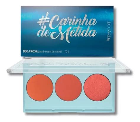 Blush Boca Rosa Paleta Carinha De Metida Payot Trio Blush