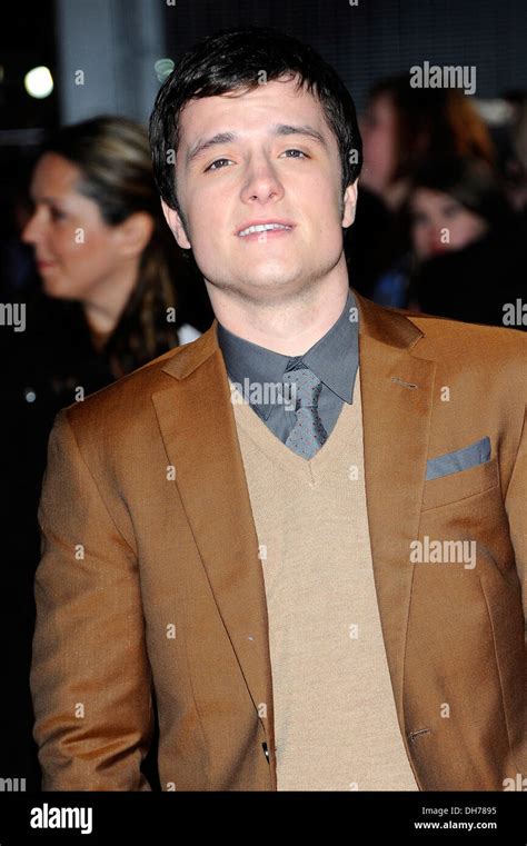 Josh Hutcherson The Hunger Games Premiere Held At The O2 Arrivals