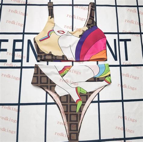 Designer Full Letter Bodysuit Trendy Swimsuits For Women Stylish Bikini Swimwear For Beach And