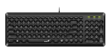 Teclado Genius Slimstar Q200 Sp Black Usb - NEW BYTES Distribuidor ...
