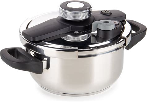 Rosmarino Pour Cook Snelkookpan 4 Liter Pressure Cooker RVS