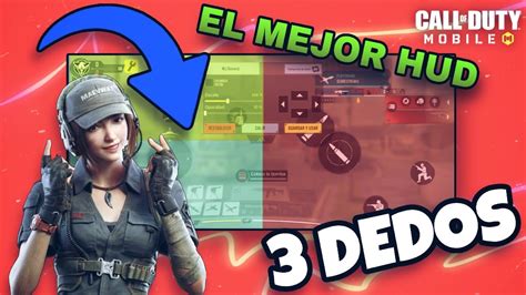 EL MEJOR HUD DE 3 DEDOS PARA COD MOBILE CON EL QUE SIEMPRE LLEGO A