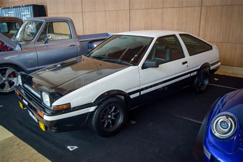 Toyota Corolla Sprinter Trueno AE86 On Display At The Elite Showcase