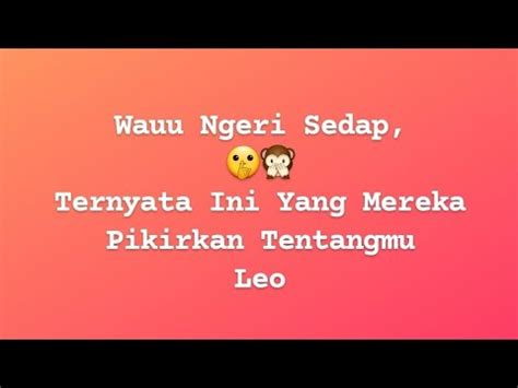 Leo Wauu Ngeri Sedap Ternyata Ini Yang Mereka Pikirkan