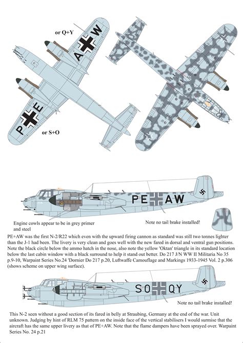 Do217n 2 Decal For Aims