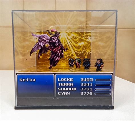 Diorama Final Fantasy Vi Etsy