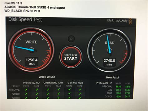 Only getting 1250mbps Write Speed with my WD Black 2TB SSD. Can someone recommend a better 2TB ...