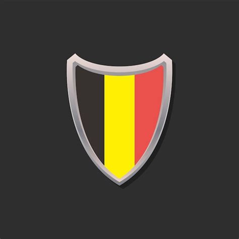 Premium Vector Illustration Of Belgium Flag Template