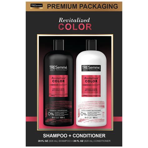 Amazon TRESemmé Shampoo and Conditioner Set Color Revitalize