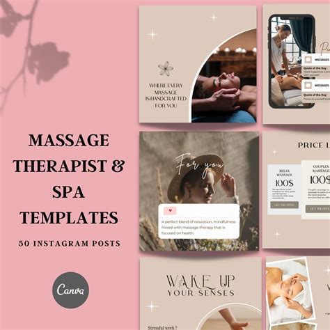 Massage Instagram Post Massage Therapist Massage Therapy Social Media