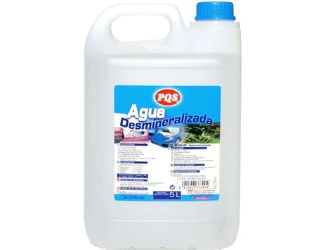 PQS ÁGUA DESMINERALIZADA GARRAFA 5L 83039 PQS