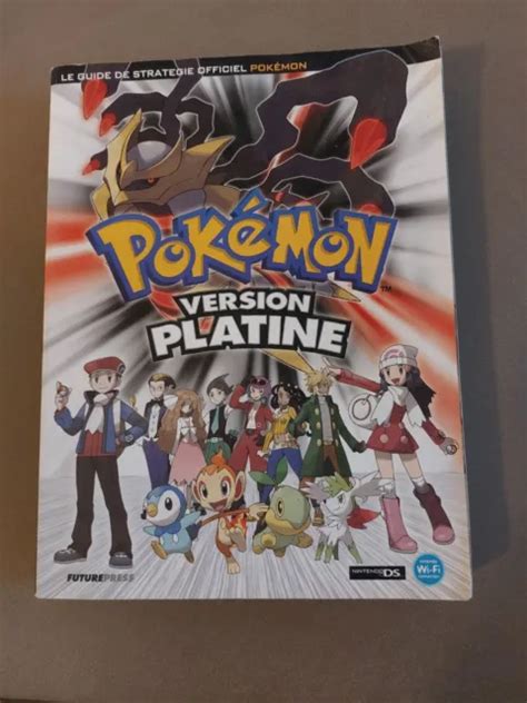 GUIDE STRATEGIE OFFICIEL Pokemon Version Platine Fr Nintendo Ds EUR 19