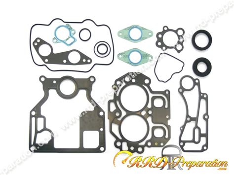 Complete Engine Gasket Kit Pieces Athena For Johnson Envirude