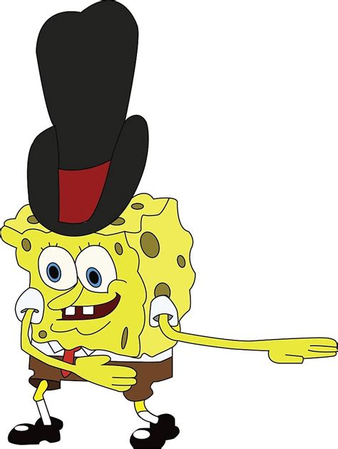 "Spongebob - Cowboy Dance Meme" by alexamaya | Redbubble