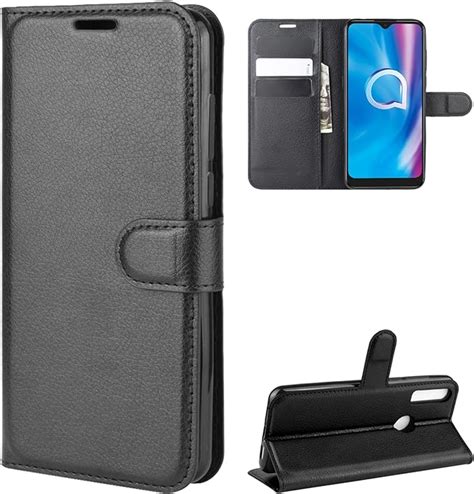 Kezaizhe Flip Case For Alcatel 1S 2020 Wallet PU Leather Magnetic