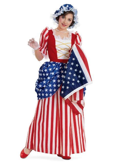 Adult Rental Costume Betsy Ross