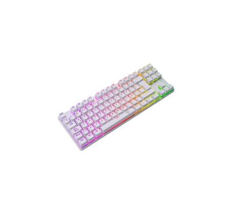 Teclado Mecânico Gamer T Dagger Bora Branco Rgb T Tgk315 Teclado