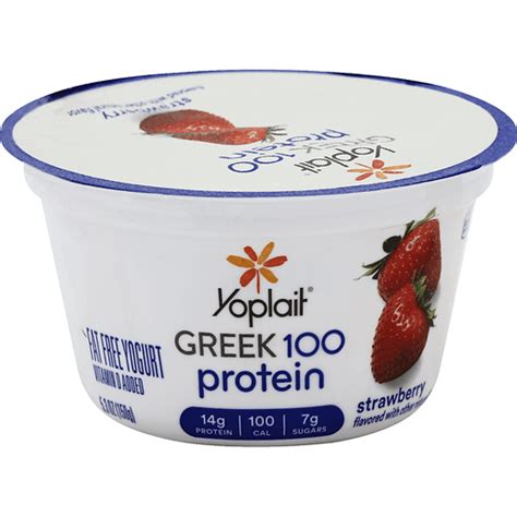 Yoplait Greek 100 Calories Yogurt, Strawberry | Greek | Price Cutter