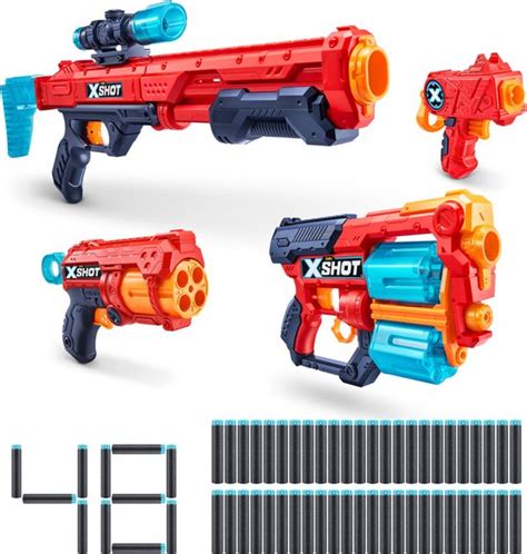 X Shot Excel Combo Pack Blaster Mix Bol