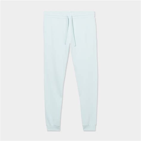 Pantalon Jogging Droit Molleton Vert Pastel Homme La Halle