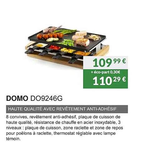 Promo Domo Do G Haute Qualit Avec Rev Tement Anti Adh Sif Chez