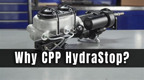 Hydraulic Power Assist System From CPP HydraStop Team CPP