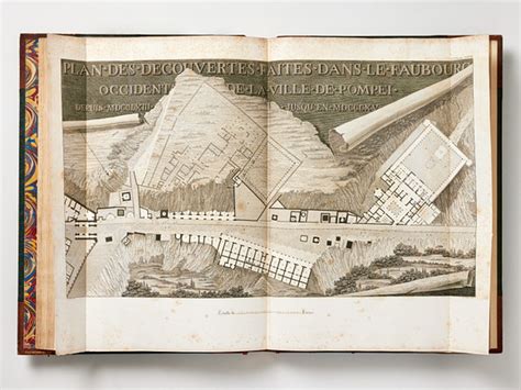 Rare Work On Pompeii By Mazois With Plates Books Maps