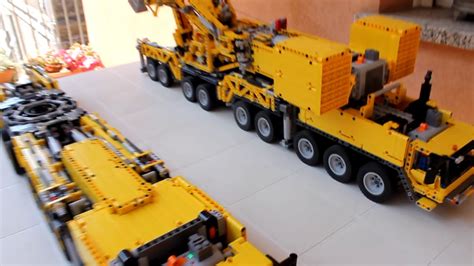 Rc Full Moc Lego Technic Gru Liebherr Ltm Youtube