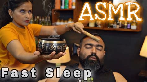 Asmrbe Happy And Sleep Fast With Asmr Head Massage By Cosmic Lady Youtube