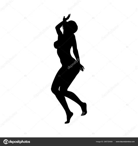 Desnudo Sexy Ni As Silueta Vector Gr Fico Vectorial Angelp Imagen