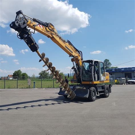 Hydraulic Auger TR Series Toroloco Srl For Excavators Helical