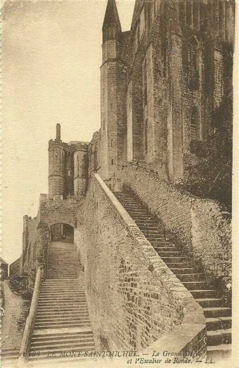 Pingl Par Silvano Sur Mont Saint Michel Bretagna Normandia Mont