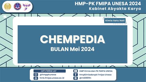 Hmp Pk Fmipa Unesa Chempedia Edisi Bulan Mei Hmk Fmipa Unesa