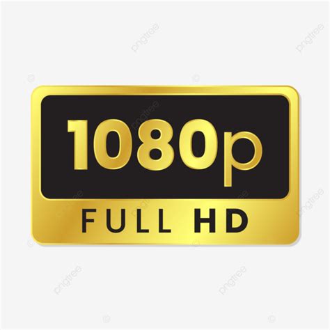 1080p Logo, 1080p, 1080p Icon, 1080p Badges PNG and Vector with Transparent Background for Free ...