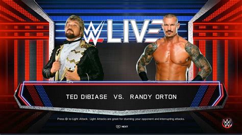 Wwe K Ted Dibiase Vs Randy Orton Youtube