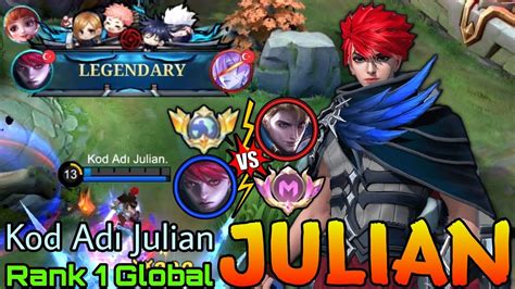 Legendary Global Julian Vs Legendary Supreme Alucard Top Global